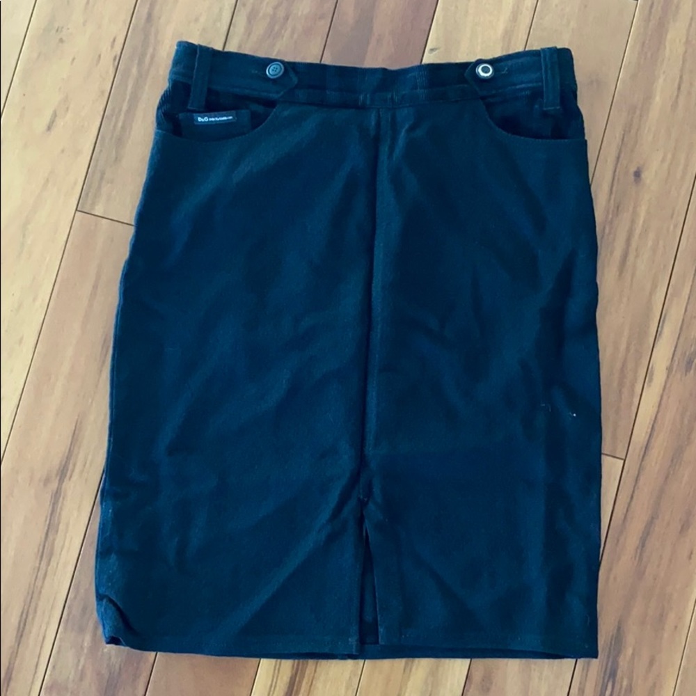 Dolce & Gabbana knee length pencil skirt